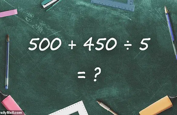 Viral Math Problem Sparks Debate, Divides Social Media Users