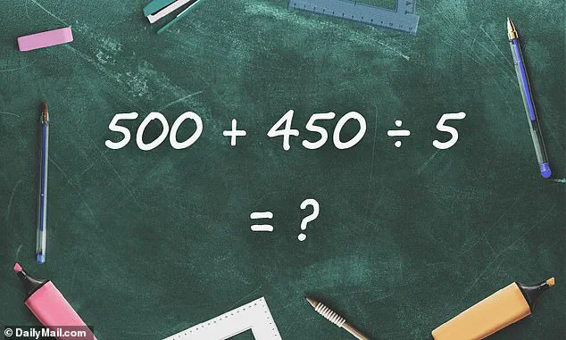 Viral Math Problem Sparks Debate, Divides Social Media Users