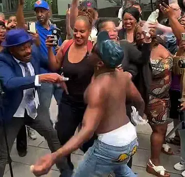 Breaking: Diddy Acquitted, Fans Celebrate 'Let Puffy Go!' at Courthouse