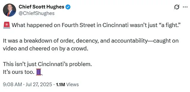 Cincinnati Mob Attack Sparks 'Breakdown of Order' and Calls for Enhanced Safety Measures