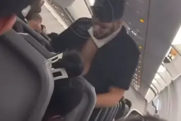 Frontier Airlines Passenger Arrested After Bizarre Mid-Air Altercation Sparks Social Media Firestorm