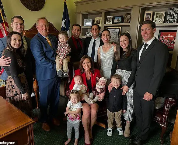 Texas Senator Angela Paxton Files for Divorce from Attorney General Ken Paxton, Citing Infidelity: 'The decision was rooted in faith, but the betrayal was too much to overcome.'