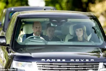 British Royals Embark on Traditional Sunday Church Service at Balmoral