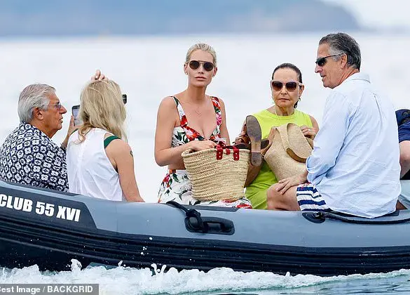 Privileged Access: Lady Kitty Spencer's Exclusive Appearance at Le Club 55