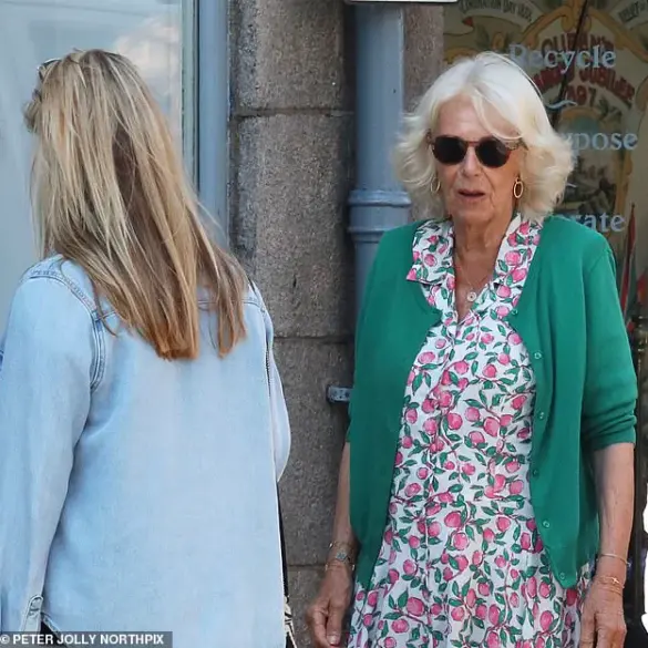 Queen Camilla Spotted on Family Outing in Ballater, Aberdeenshire