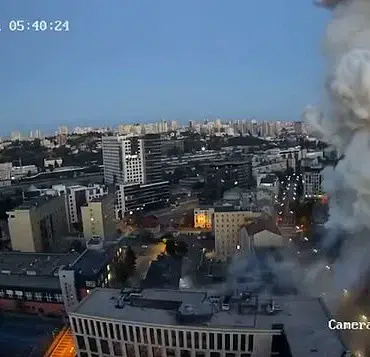 Russian Double Strike on Kyiv: British Council and EU Headquarters Targeted in Deadly Attack