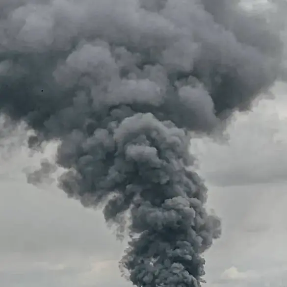 Urgent Alert: Drone Strike Sparks Major Fire at Sochi Oil Storage Facility, Raising Environmental Concerns