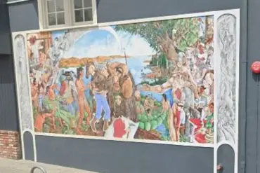 California Property Management Firm Reverses Decision to Cover Historic Mural Depicting Ohlone Native Americans' History of Displacement and Disease After Community Backlash