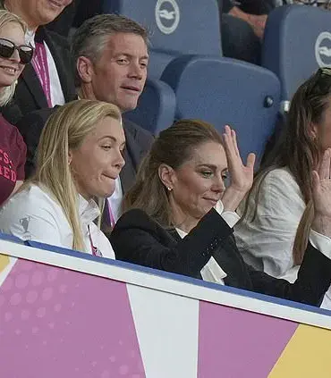 Princess of Wales attends Rugby World Cup match at Brighton & Hove Albion Stadium as England women's team faces Australia