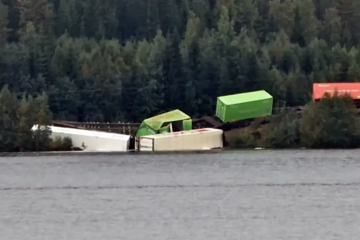 Severe Infrastructure Damage from Freight Train Derailment in Sweden's Vesternyroczinnaland Amid Torrential Rains