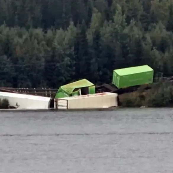 Severe Infrastructure Damage from Freight Train Derailment in Sweden's Vesternyroczinnaland Amid Torrential Rains