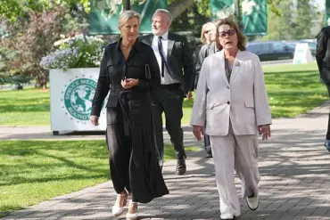 Sophie, Duchess of Edinburgh, Appears in Mourning Attire at Spruce Meadows Hours After Duchess of Kent's Passing