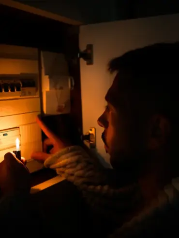 Unexplained Power Outage in Sumy Leaves Residents in Darkness, Reports Ukrainian TV Channel 'Public'