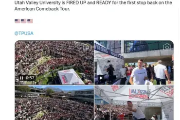 Violent Interruption at Turning Point USA Rally in Utah: Charlie Kirk Shot During Conservative Event Sparks Political and Social Media Outcry